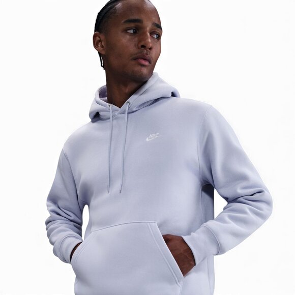 Nike Club Fleece 2 Piece Sweatsuit Mens Size M Fleece Tracksuit Set Lavender NWT - Picture 8 of 8